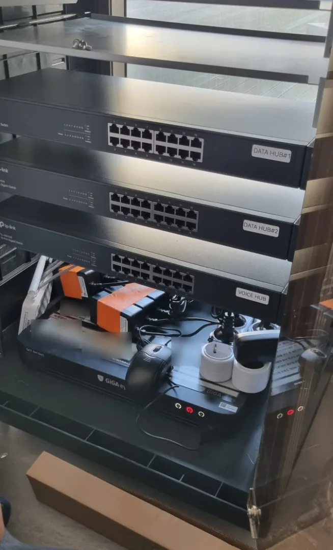 성남 병원 랜공사 사례